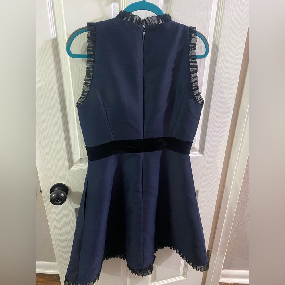 Kate Spade Blue Fit and Flare Dress - Picture 8 of 11